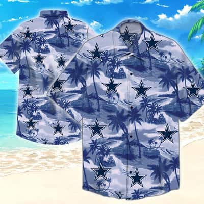 Dallas Cowboys Hawaiian Shirt Summer Gift For Football Fans Dallas Cowboys Hawaiian Shirt Summer Gift For Football Fans