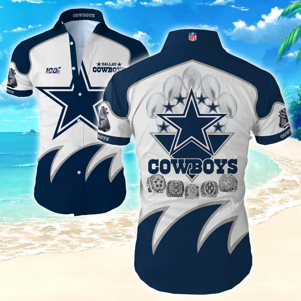 NFL Dallas Cowboys Hawaiian Shirt Summer Holiday Gift