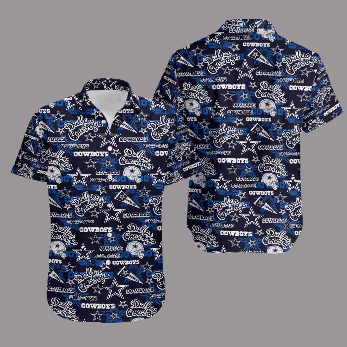 NFL Dallas Cowboys Hawaiian Shirt Beach Gift For Dad Who Wants Nothing