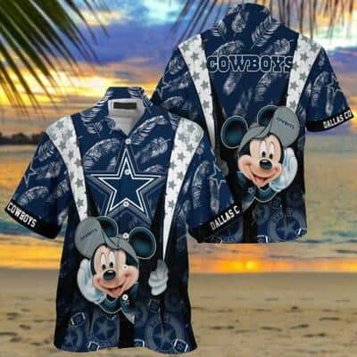 Cool Mickey Mouse Disney Dallas Cowboys Hawaiian Shirt Cool Mickey Mouse Disney Dallas Cowboys Hawaiian Shirt