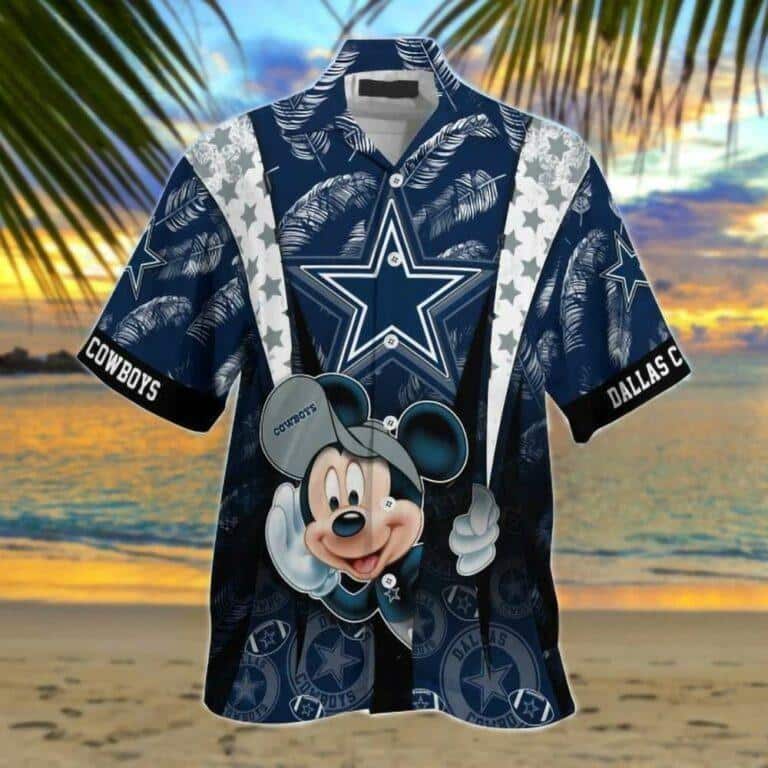 Cool Mickey Mouse Disney Dallas Cowboys Hawaiian Shirt Cool Mickey Mouse Disney Dallas Cowboys Hawaiian Shirt