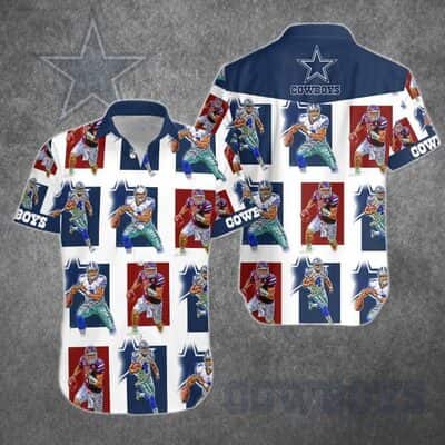 Cool Dallas Cowboys Hawaiian Shirt Beach Gift For Football Players Cool Dallas Cowboys Hawaiian Shirt Beach Gift For Football Players