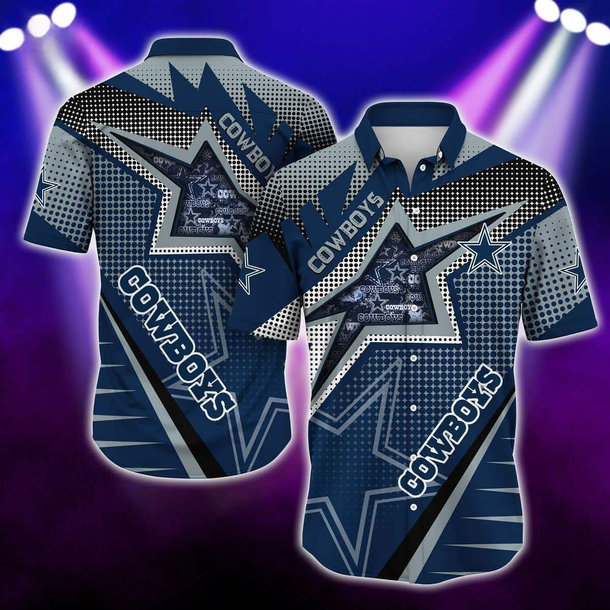 NFL Dallas Cowboys Hawaiian Shirt Beach Gift For Sports Enthusiast