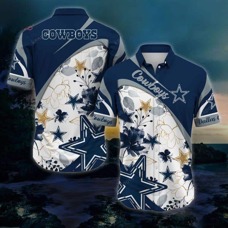 NFL Dallas Cowboys Hawaiian Shirt Summer Gift For Friends NFL Dallas Cowboys Hawaiian Shirt Summer Gift For Friends