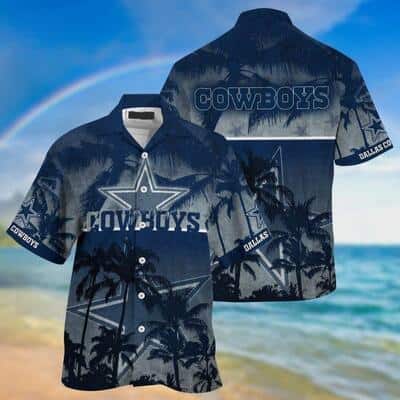 Dallas Cowboys Hawaiian Shirt Vintage Gift For Football Fans