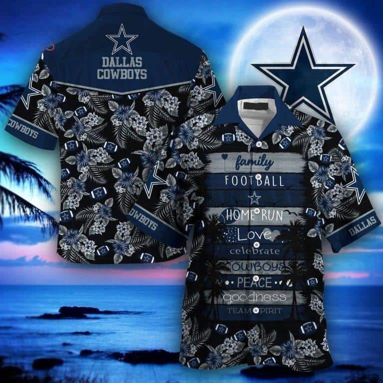 NFL Dallas Cowboys Hawaiian Shirt Family Football NFL Dallas Cowboys Hawaiian Shirt Family Football