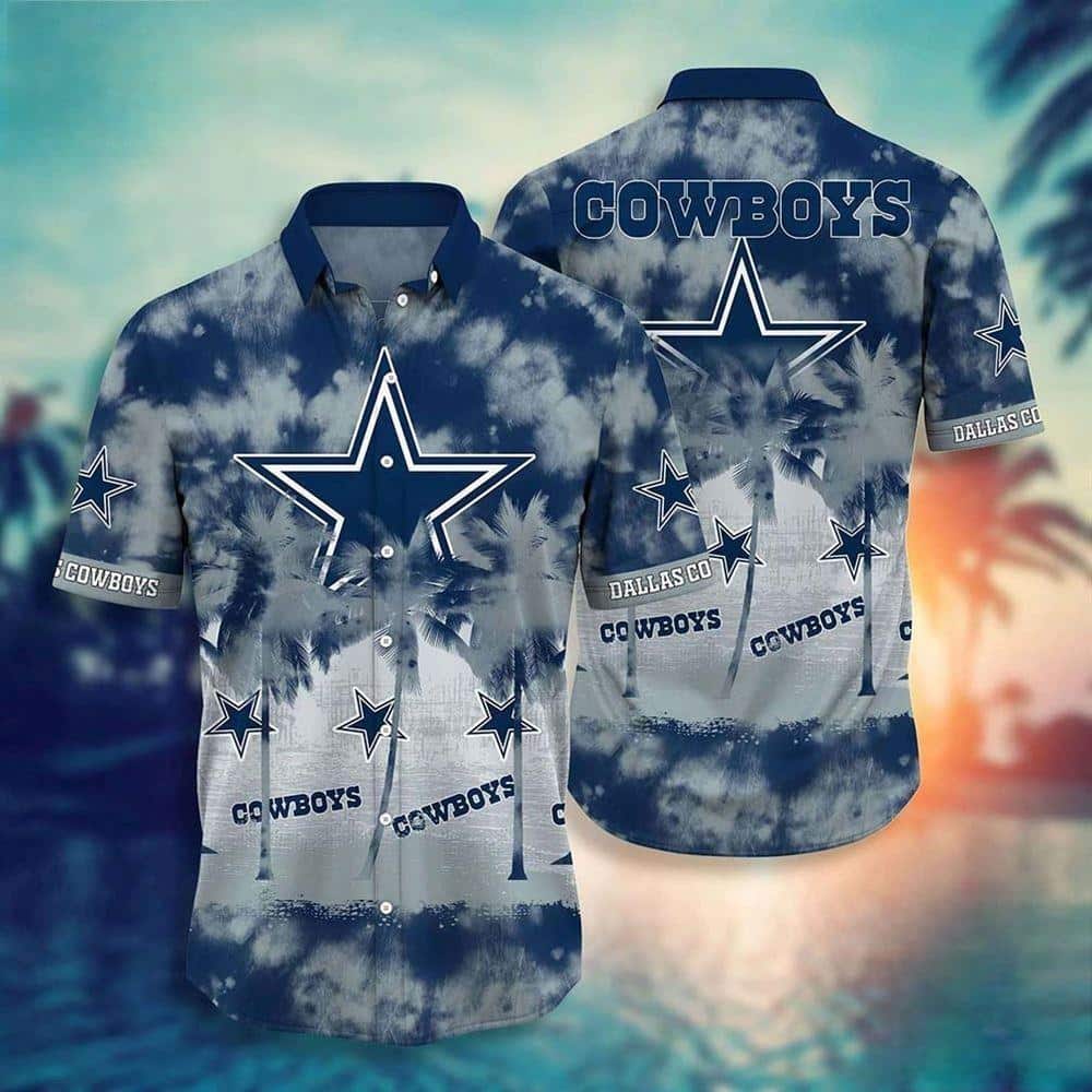 NFL Dallas Cowboys Hawaiian Shirt Color Splash Pattern NFL Dallas Cowboys Hawaiian Shirt Color Splash Pattern