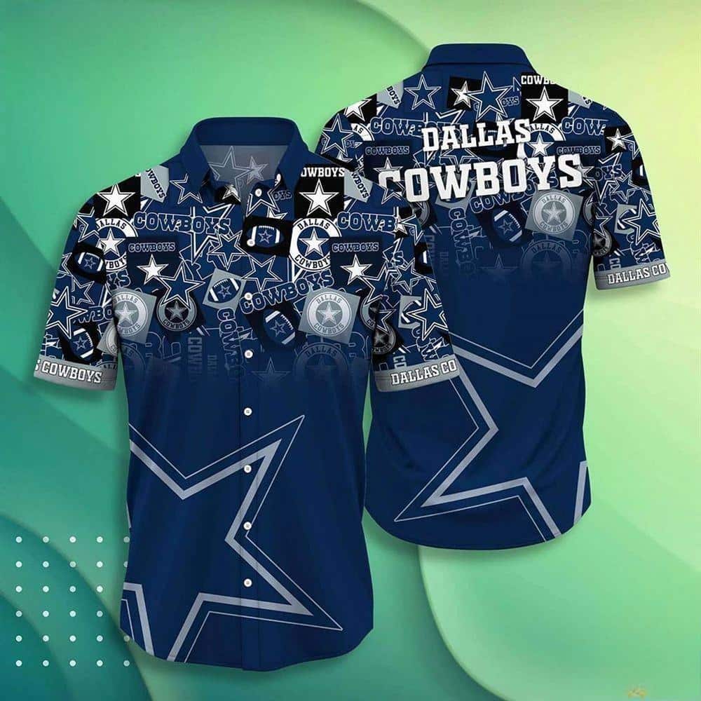 Dallas Cowboys NFL Hawaiian Shirt Gift For Sports Enthusiast