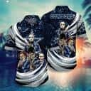 NFL Dallas Cowboys Hawaiian Shirt Halloween Horror Character NFL Dallas Cowboys Hawaiian Shirt Halloween Horror Character