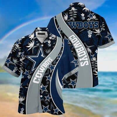 Tropical Pattern With NFL Dallas Cowboys Hawaiian Shirt Tropical Pattern With NFL Dallas Cowboys Hawaiian Shirt