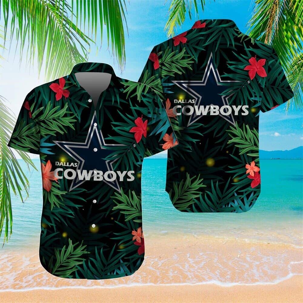 Dallas Cowboys Hawaiian Shirt Summer Holiday Gift For Sports Enthusiast Dallas Cowboys Hawaiian Shirt Summer Holiday Gift For Sports Enthusiast