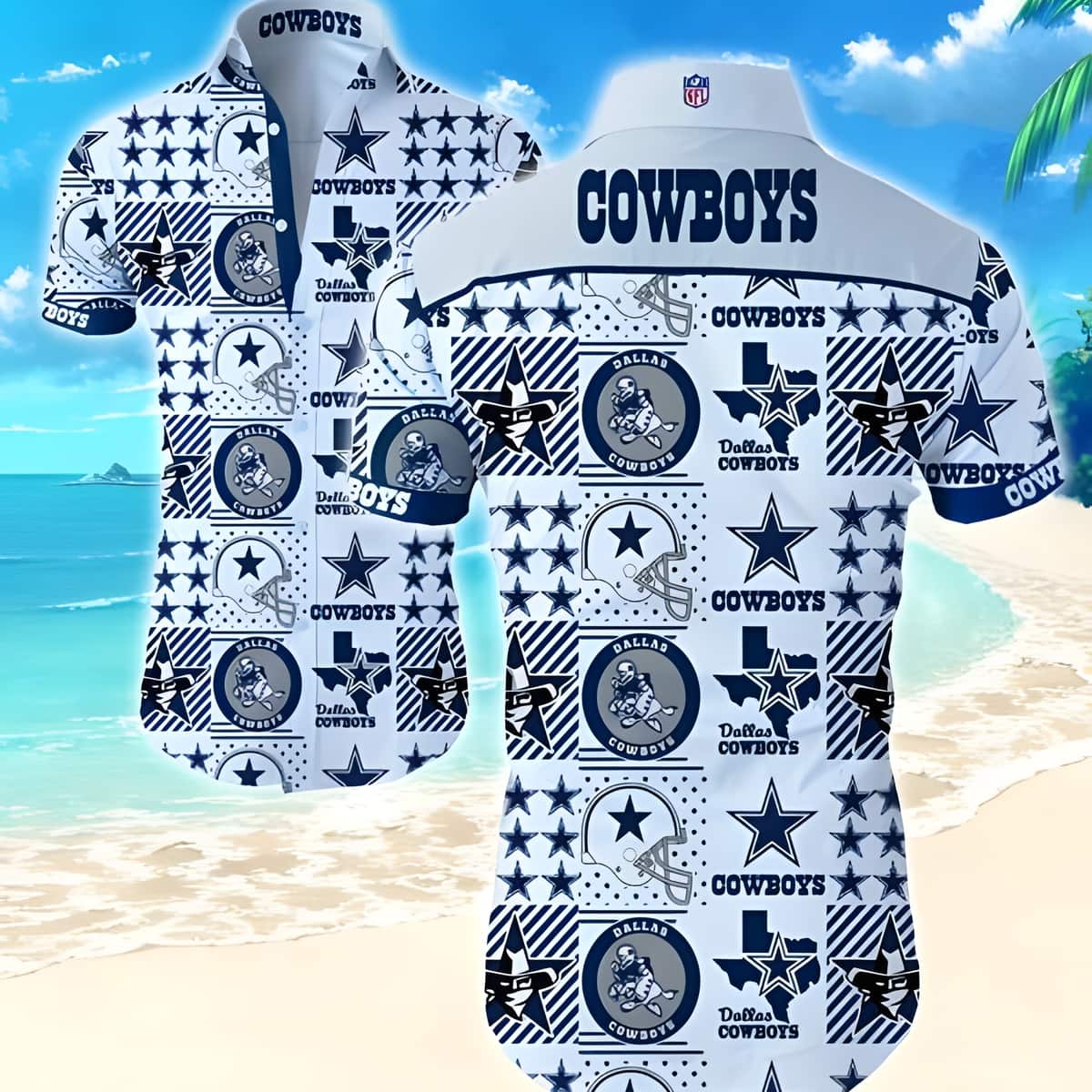 Dallas Cowboys Hawaiian Shirt For Summer Lovers Dallas Cowboys Hawaiian Shirt For Summer Lovers