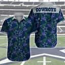 NFL Dallas Cowboys Hawaiian Shirt Tropical Flower All Over Print NFL Dallas Cowboys Hawaiian Shirt Tropical Flower All Over Print