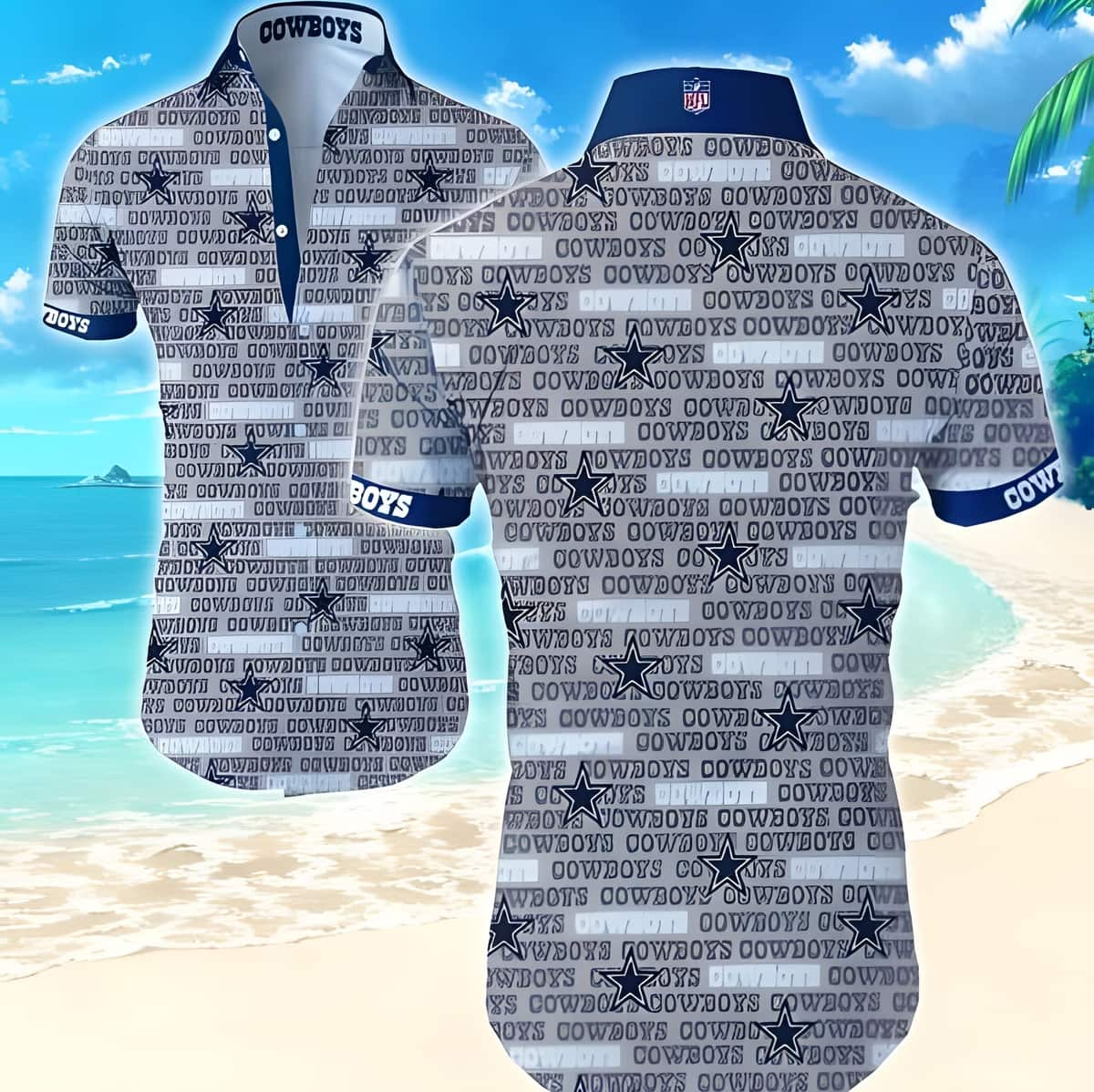 Dallas Cowboys Hawaiian Shirt Summer Holiday Gift