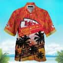 NFL Kansas City Chiefs Hawaiian Shirt Beach Lovers Gift NFL Kansas City Chiefs Hawaiian Shirt Beach Lovers Gift