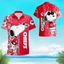 Snoopy Kansas City Chiefs Hawaiian Shirt Beach Gift For Friend