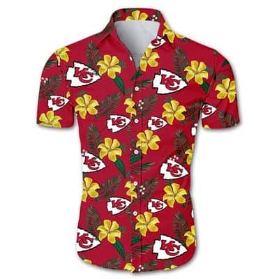 Kansas City Chiefs Hawaiian Shirt Gift For Beach Lovers Kansas City Chiefs Hawaiian Shirt Gift For Beach Lovers