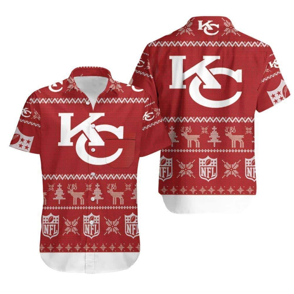 Kansas City Chiefs Hawaiian Shirt Christmas Gift For Beach Lovers Kansas City Chiefs Hawaiian Shirt Christmas Gift For Beach Lovers