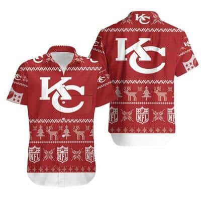 Kansas City Chiefs Hawaiian Shirt Christmas Gift For Beach Lovers Kansas City Chiefs Hawaiian Shirt Christmas Gift For Beach Lovers