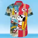 Cool Snoopy Surfing Kansas City Chiefs Hawaiian Shirt Cool Snoopy Surfing Kansas City Chiefs Hawaiian Shirt
