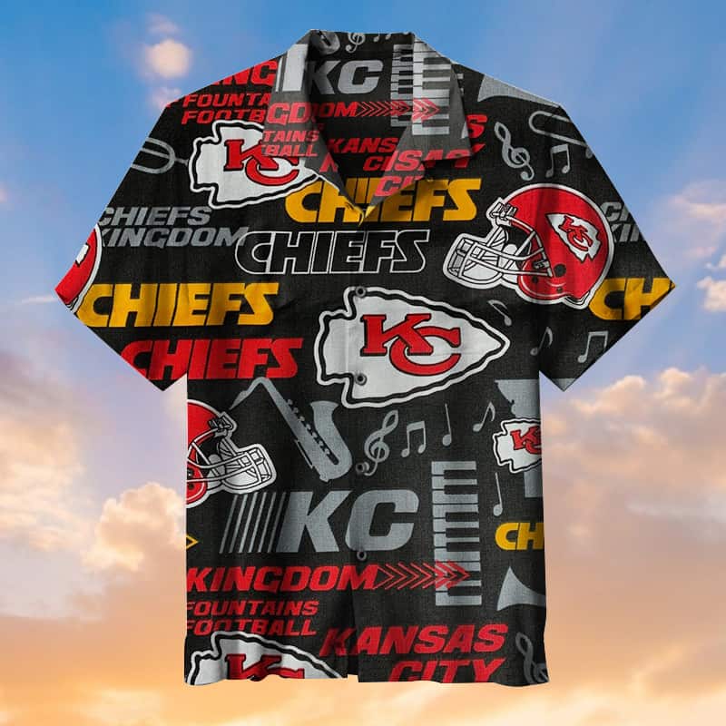 Kansas City Chiefs Hawaiian Shirt Gift For Sport Fans Kansas City Chiefs Hawaiian Shirt Gift For Sport Fans