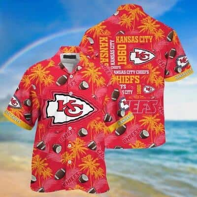Kansas City Chiefs Hawaiian Shirt Summer Vacation Gift Kansas City Chiefs Hawaiian Shirt Summer Vacation Gift