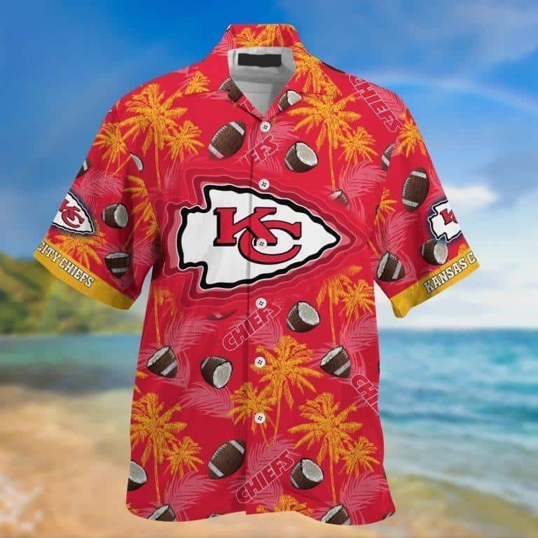 Kansas City Chiefs Hawaiian Shirt Summer Vacation Gift Kansas City Chiefs Hawaiian Shirt Summer Vacation Gift