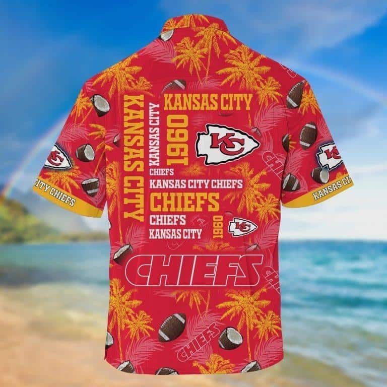 Kansas City Chiefs Hawaiian Shirt Summer Vacation Gift Kansas City Chiefs Hawaiian Shirt Summer Vacation Gift