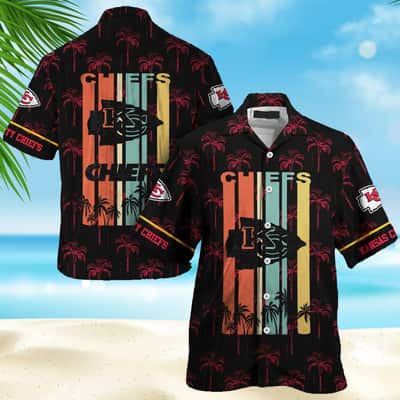 Vintage NFL Kansas City Chiefs Hawaiian Shirt Summer Beach Gift Vintage NFL Kansas City Chiefs Hawaiian Shirt Summer Beach Gift