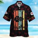 Vintage NFL Kansas City Chiefs Hawaiian Shirt Summer Beach Gift