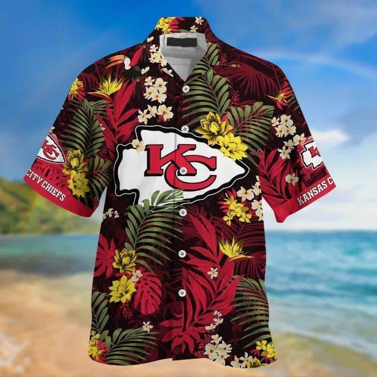 Kansas City Chiefs Hawaiian Shirt If This Flag Offends You Kansas City Chiefs Hawaiian Shirt If This Flag Offends You