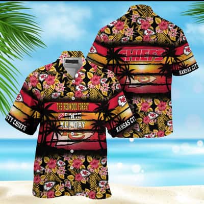 Kansas City Chiefs Hawaiian Shirt The Redwood Forest Came All Day