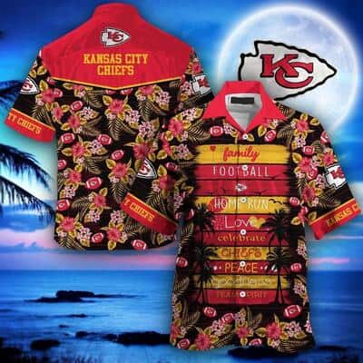 Kansas City Chiefs Hawaiian Shirt Family Football Homerun Kansas City Chiefs Hawaiian Shirt Family Football Homerun