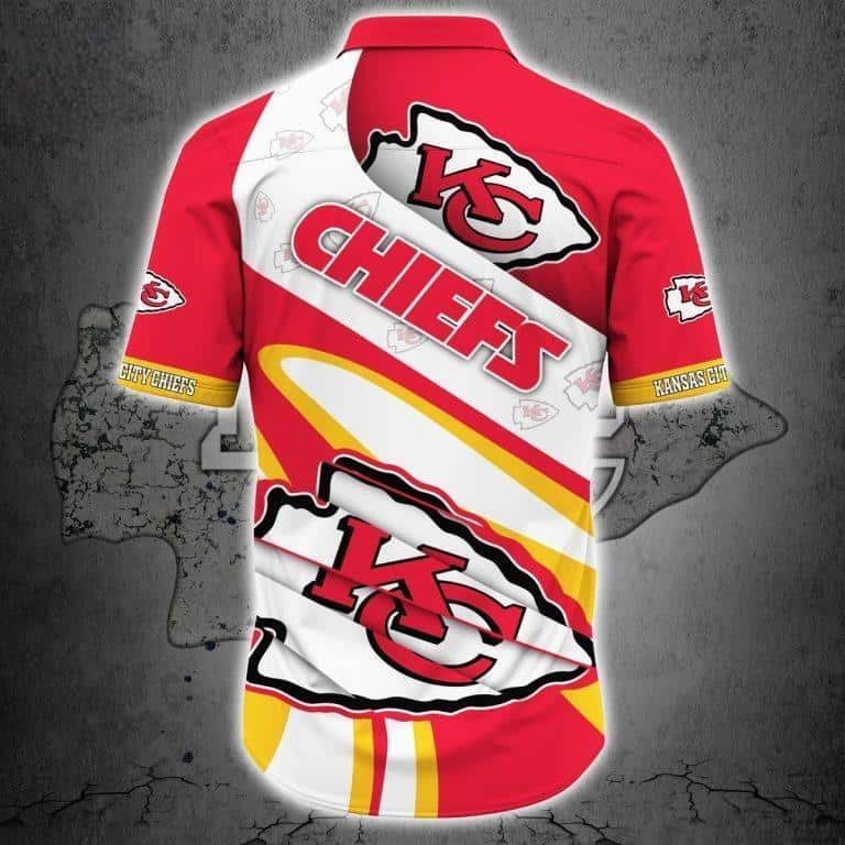 NFL Kansas City Chiefs Hawaiian Shirt Gift For Football Fans NFL Kansas City Chiefs Hawaiian Shirt Gift For Football Fans