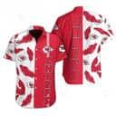 Kansas City Chiefs Hawaiian Shirt Palm Leaves Pattern Beach Lovers Gift