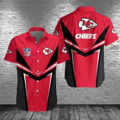 NFL Kansas City Chiefs Hawaiian Shirt Gift For Sports Enthusiast NFL Kansas City Chiefs Hawaiian Shirt Gift For Sports Enthusiast
