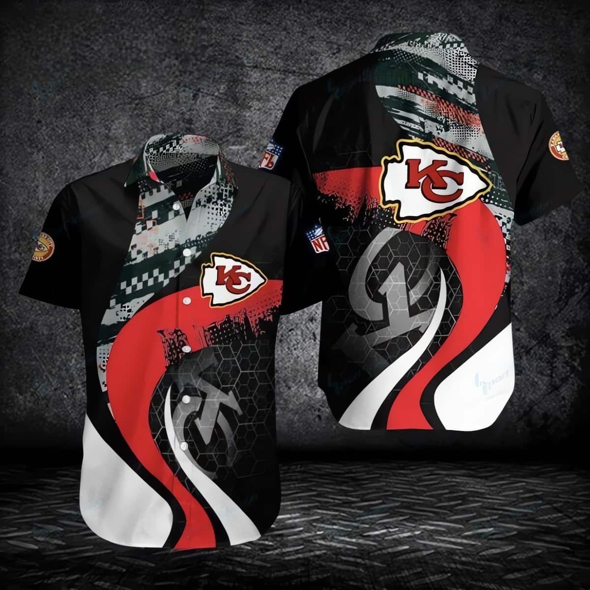 Kansas City Chiefs Hawaiian Shirt Football Gift For Men Kansas City Chiefs Hawaiian Shirt Football Gift For Men