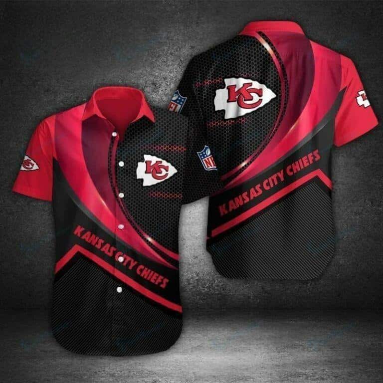 Kansas City Chiefs Hawaiian Shirt Football Gift For Dad Kansas City Chiefs Hawaiian Shirt Football Gift For Dad