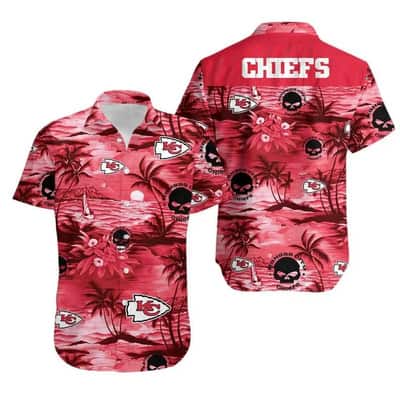 Kansas City Chiefs Hawaiian Shirt Practical Beach Gift For Him Kansas City Chiefs Hawaiian Shirt Practical Beach Gift For Him
