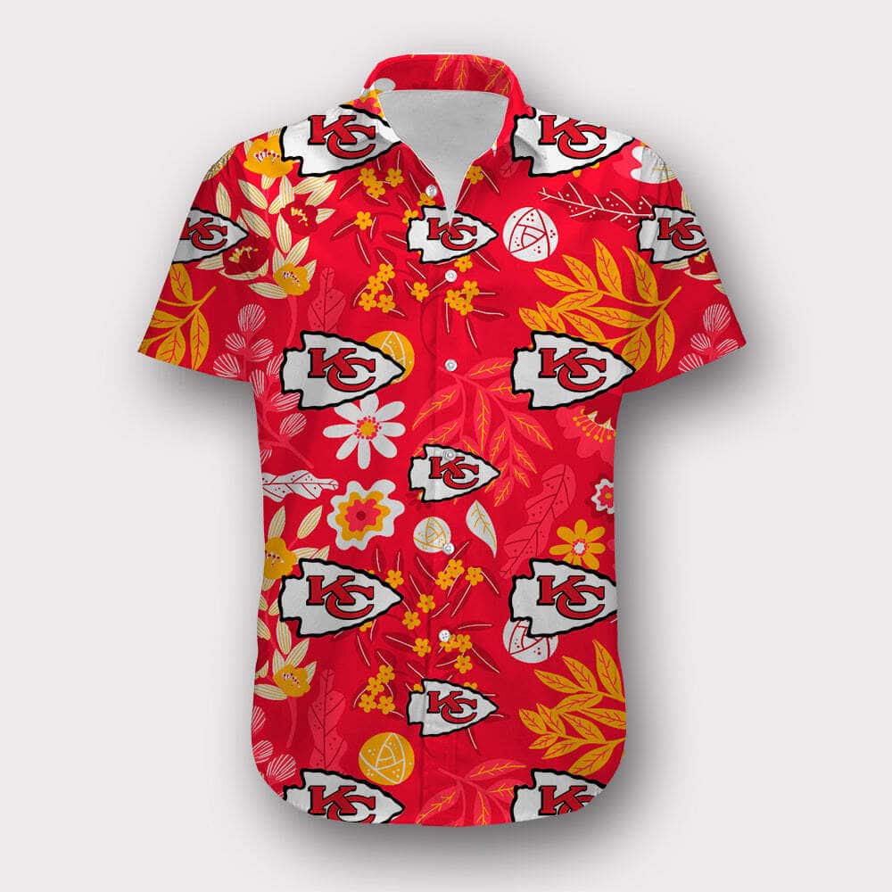 Kansas City Chiefs Hawaiian Shirt Gift For Summer Holiday Kansas City Chiefs Hawaiian Shirt Gift For Summer Holiday