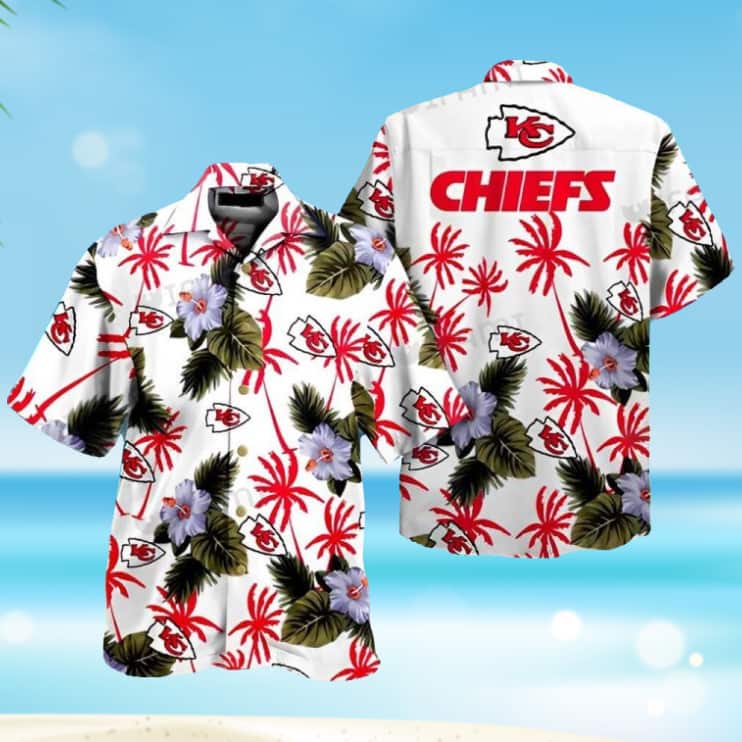 NFL Kansas City Chiefs Hawaiian Shirt Practical Beach Gift For Boyfriend NFL Kansas City Chiefs Hawaiian Shirt Practical Beach Gift For Boyfriend