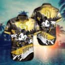 Mickey Mouse Disney Loves MLB San Diego Padres Hawaiian Shirt