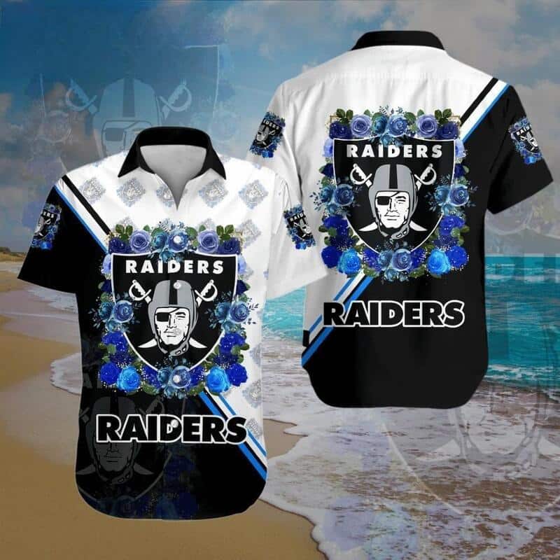 Las Vegas Raiders Hawaiian Shirt Beach Vacation Gift Las Vegas Raiders Hawaiian Shirt Beach Vacation Gift