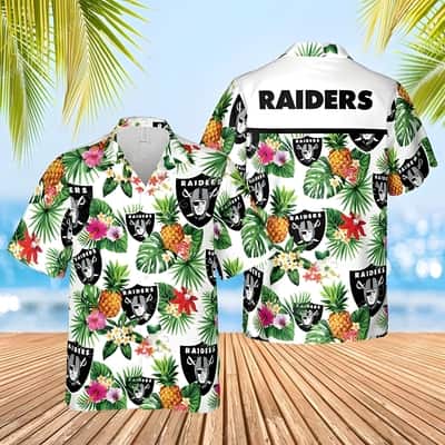 Las Vegas Raiders Hawaiian Shirt Football Gift For Boyfriend Las Vegas Raiders Hawaiian Shirt Football Gift For Boyfriend