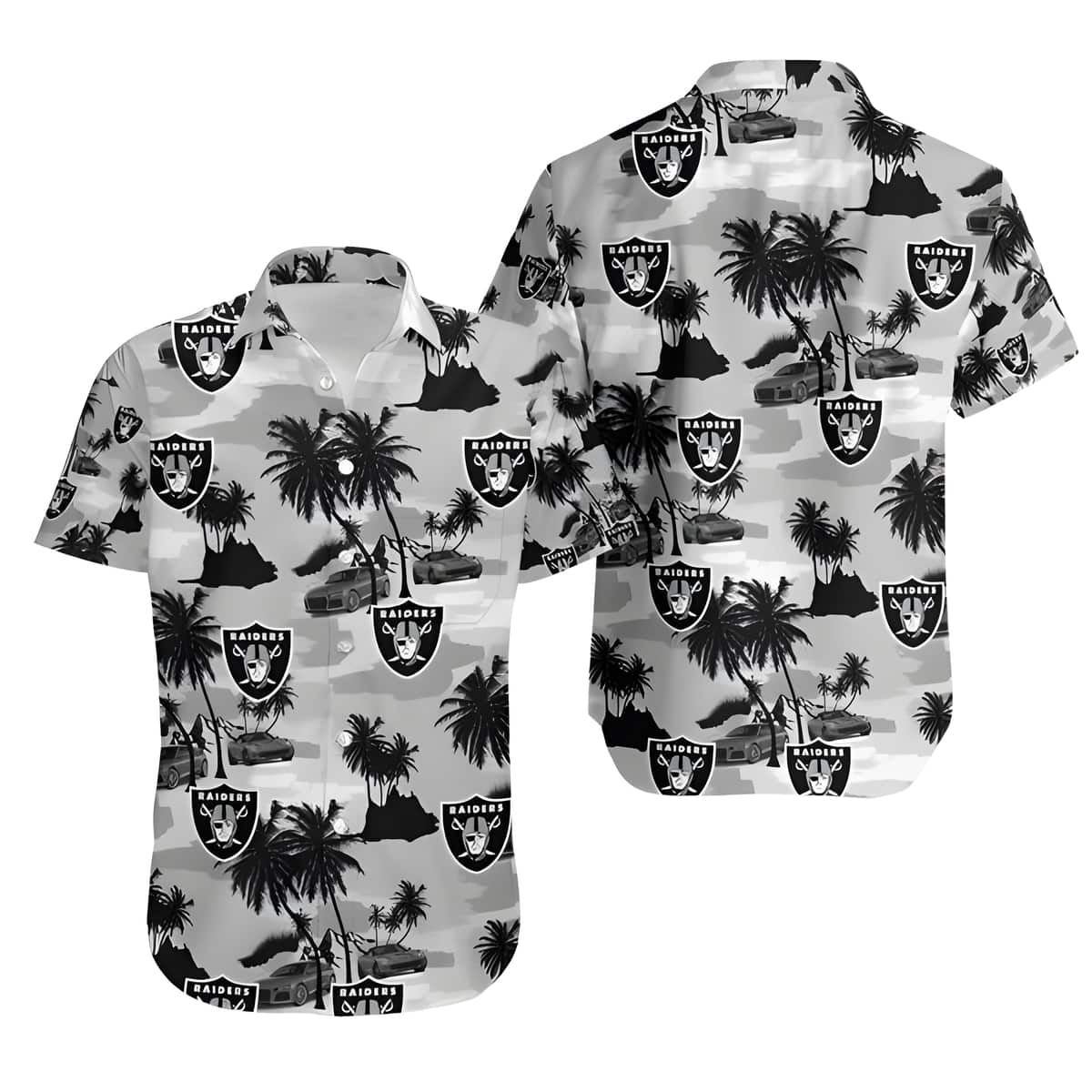 NFL Las Vegas Raiders Hawaiian Shirt Gift For Beach Vacation NFL Las Vegas Raiders Hawaiian Shirt Gift For Beach Vacation