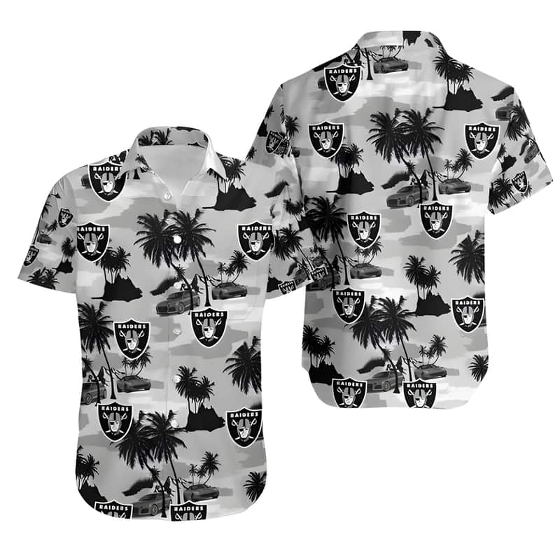 NFL Las Vegas Raiders Hawaiian Shirt Gift For Beach Vacation NFL Las Vegas Raiders Hawaiian Shirt Gift For Beach Vacation