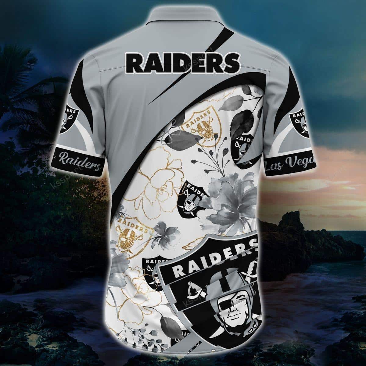 NFL Las Vegas Raiders Hawaiian Shirt Summer Gift For Friend NFL Las Vegas Raiders Hawaiian Shirt Summer Gift For Friend
