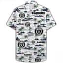 NFL Las Vegas Raiders Hawaiian Shirt Beach Pattern NFL Las Vegas Raiders Hawaiian Shirt Beach Pattern