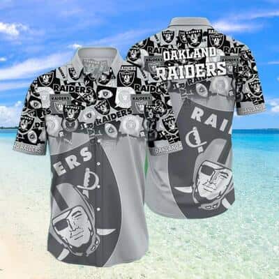 Las Vegas Raiders Hawaiian Shirt Summer Vacation Gift
