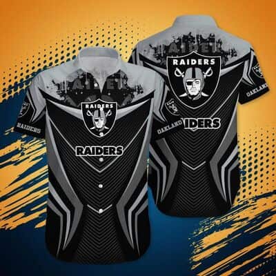 Las Vegas Raiders Hawaiian Shirt Practical Beach Gift